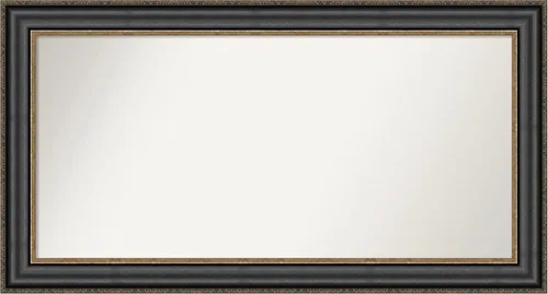Miniatura 24 de Amanti Art Espejo personalizado, espejo de baño negro puente, espejo de pared o espejo de tocador de baño sobre el fregadero (26 x 26 pulgadas)