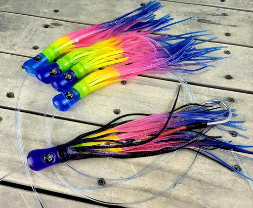 Miniatura 3 de Lobo Lures #207 Skipjack híbrido UV Big Game Trolling Lure - Señuelo para margaritas (8.0 in)