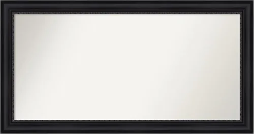 Miniatura 56 de Amanti Art Espejo personalizado, espejo de baño negro Astor, espejo de pared o espejo de tocador de baño sobre el fregadero (25 x 25 pulgadas)