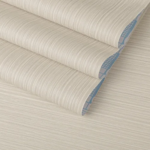 Miniatura 11 de TANONE Papel de Contacto Despegar y Pegar (15.8in x 197in), Papel Tapiz de Tela de Hierba Autoadhesivo Removible, Papel de Pared de Tela de Lino