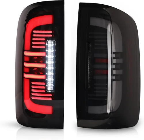 Miniatura 9 de Luces traseras para Chevy Colorado 2015-2022 - LED completo con señal de giro secuencial, luz trasera para Colorado 15-22 con lámparas de freno