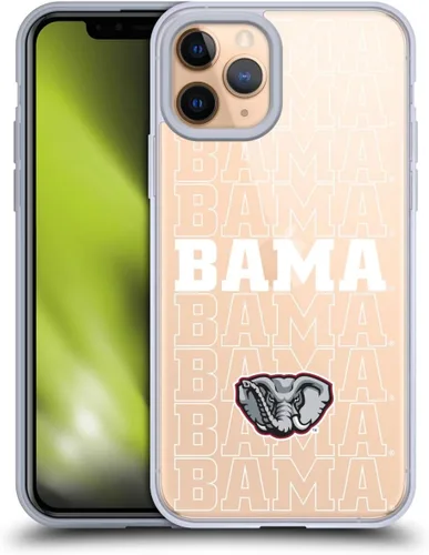 Miniatura 120 de Head Case Designs Funda de gel suave con licencia oficial de la Universidad de Alabama UA Collage compatible con Apple iPhone 13 Pro Max