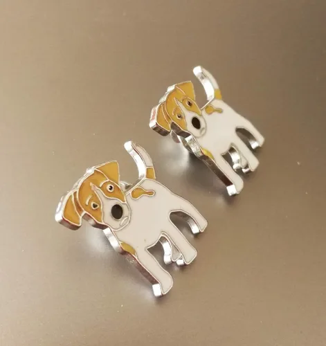 Miniatura 66 de Broche de perro carlino encantador para mascotas, broche de ramillete de metal, placa de identificación para perro, regalo de cumpleaños de Navidad