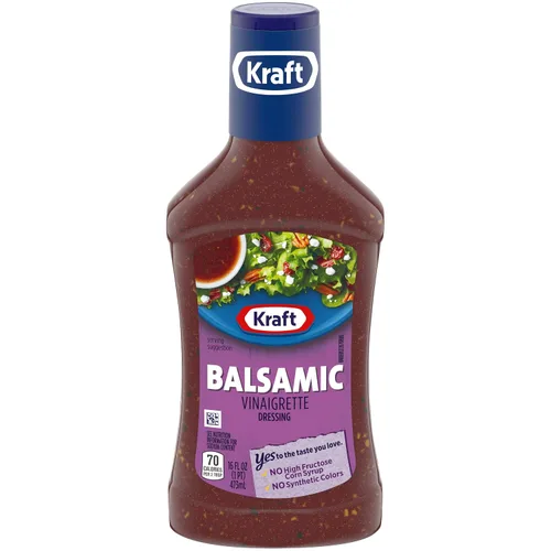 Miniatura 12 de Kraft Aderezo para ensalada de vinagreta balsámica (botella de 16 fl oz)