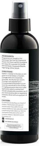 Miniatura 8 de Aromasong Spray de magnesio con lavanda - Fuerza extra (23 mg en cada pulverización) 8 oz - Atomizador de aceite de magnesio natural y puro