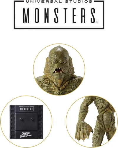 Miniatura 5 de BendyFigs Monstruos universales de la laguna negra