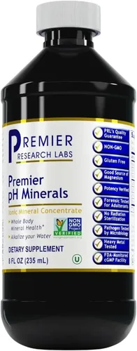 Miniatura 7 de Premier Research Labs Premier Ph Minerals - Minerales traza, gotas minerales traza, minerales para agua, suplemento de magnesio para agua destilada