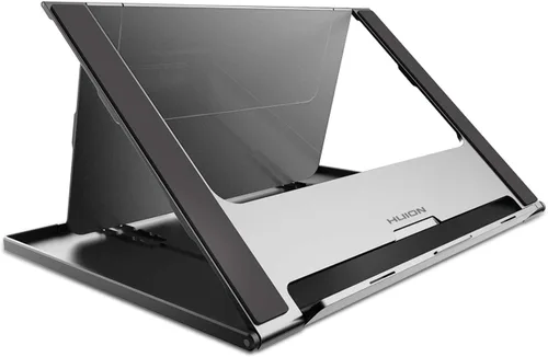 HUION Soporte ajustable multiángulo portátil de escritorio para monitor de dibujo gráfico de 10-15.6 pulgadas, pantalla de bolígrafo, adecuado para