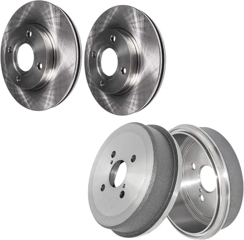 Miniatura 32 de Detroit Axle - Rotores de freno para Chrysler 200 2015 2016 2017, Rotores de freno de disco de reemplazo: 12.01" pulgadas delantero y 10.95