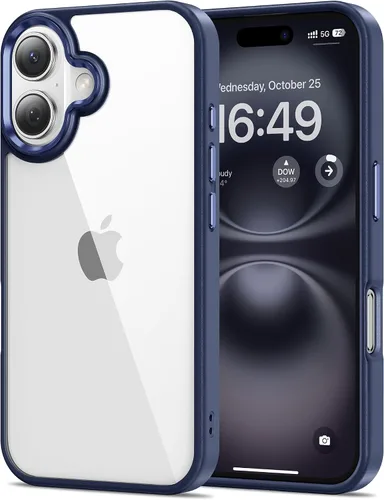 Miniatura 112 de HOOMIL Funda para iPhone 7 Plus/iPhone 8 Plus de 5.5 pulgadas, no amarillea, protección contra caídas, cubierta trasera dura transparente