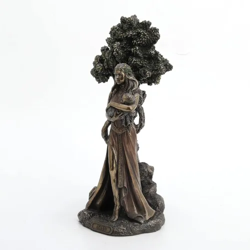 Miniatura 8 de Estatua irlandesa con acabado de bronce de la diosa de los Tuatha de Danann
