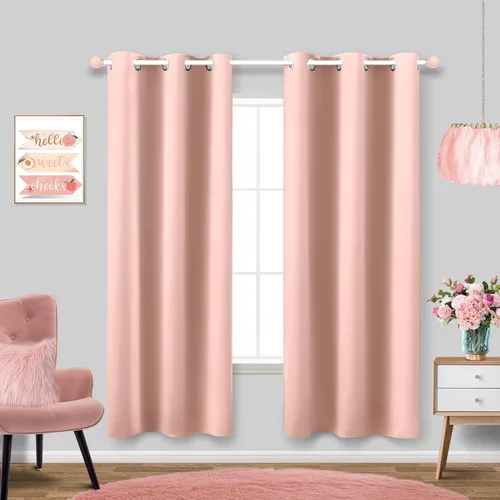 Miniatura 223 de Cortinas opacas de 72 pulgadas extra anchas para dormitorio, puerta corrediza de vidrio y patio, 2 paneles con ojales para oscurecer ventana grande