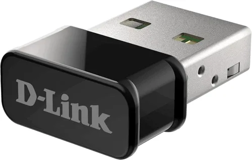 D-Link Adaptador USB WiFi de doble banda AC1300 inalámbrico para Internet para PC de escritorio, portátil, juegos, MU-MIMO, compatible con Windows,