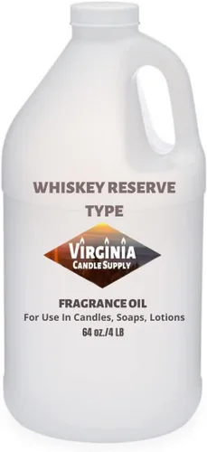 Aceite de fragancia tipo reserva de whisky (nuestra versión de la marca) (jarra de 64 onzas) para hacer velas, hacer jabón, hacer tartas, aerosoles