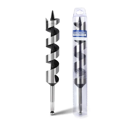 Miniatura 49 de Broca de 1-1/2 x 11.8 pulgadas para barrenar madera, Broca de 38x300 mm hexagonal larga para madera, madera dura, embarcaciones