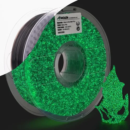 Miniatura 9 de AMOLEN - Filamento de impresora 3D de seda PLA, PLA tricolor púrpura/verde azul/naranja quemado de 0.069 pulgadas, filamento brillante de cambio