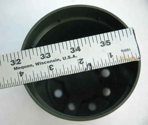 Miniatura 2 de Dillen Macetas de plástico estándar de 4 pulgadas para plantas, corte y plántulas, paquete de 30