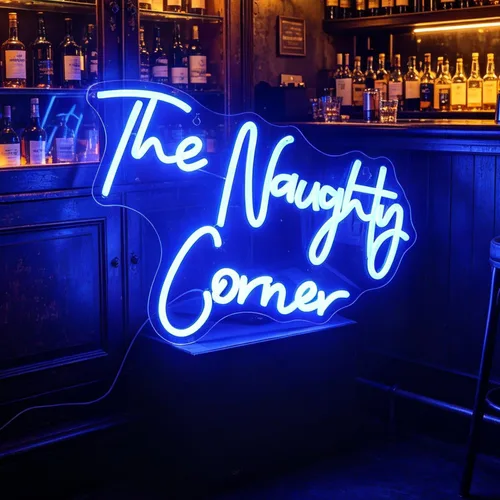 Miniatura 14 de QiaoFei Letrero LED de neón con texto en inglés «Get Nake», luces de neón alimentadas por USB, para habitación, hogar, bar, decoración de pared