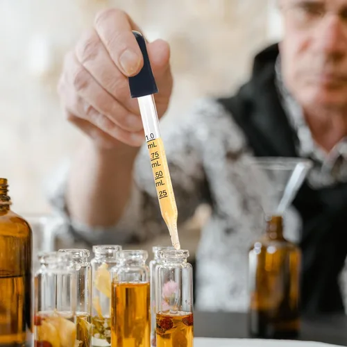 Miniatura 7 de Herain Cuentagotas de Vidrio, Cuentagotas para Oídos y Ojos - Puntas Curvas y Rectas, Cuentagotas de 1ml para Aceites Esenciales, Laboratorio