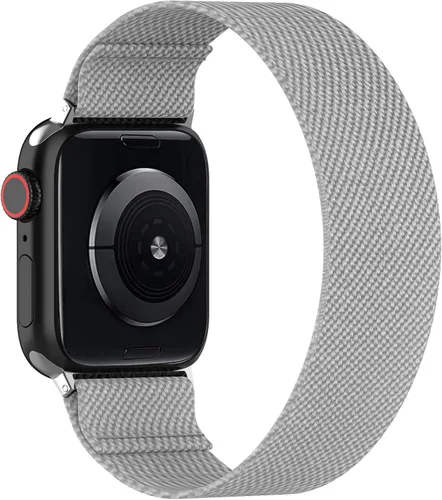 Miniatura 24 de Correas elásticas Solo Loop compatibles con Apple Watch de 38mm 40mm 41mm, trenzadas, de nailon, para mujeres y hombres, para iWatch Series