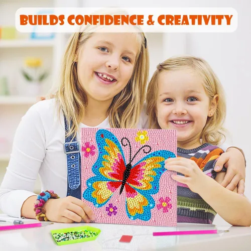 Miniatura 4 de Kits de Arte de Diamante Labeol para Niños, Manualidades para Niñas de 6-8-10-12 años, Arte de Diamante Fácil para Hacerlo Tú Mismo, Adhesivos