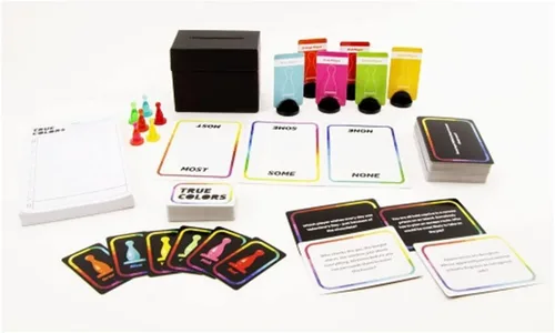 Miniatura 2 de Juego de cartas True Colors - ¿Qué piensan realmente tus amigos de ti?, negro