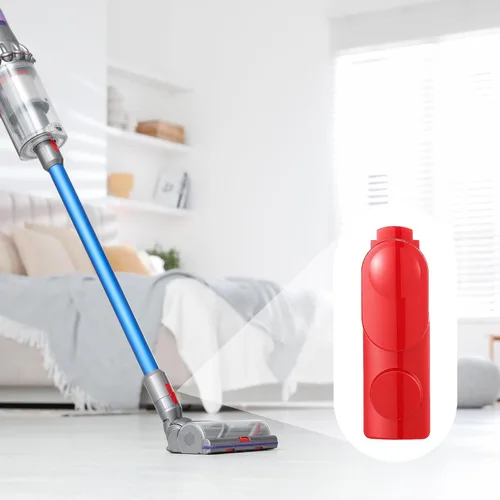 Miniatura 6 de Threehoney Paquete de 4 botones de pestaña de clip de cabezal de limpiador con resorte de repuesto compatible con Dyson V7, V8, V10, V11 y V15