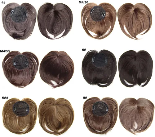 Miniatura 6 de Faringoto Extensiones de cabello con clip para mujer, color blanco amarillento