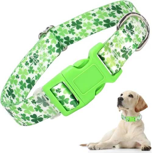 Miniatura 25 de Collares de Perro para Niñas con Patrones de Margaritas, Lindo Collar Rosa para Perras, Collares Ajustables Blandos y Duraderos para Perros XS 12