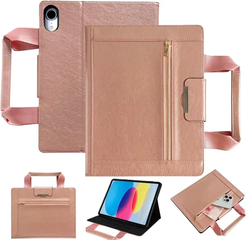 Miniatura 15 de Dteck Funda delgada para Apple iPad mini de 8.3 pulgadas (A17 Pro), Mini (6ª generación) de 8.3 pulgadas con función de encendido automático