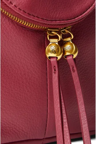 Miniatura 4 de HOBO Elegante bolsa de helecho para mujer construcción de cuero con cierre de cremallera superior interior forrado impreso y bolsa cruzada ajustable