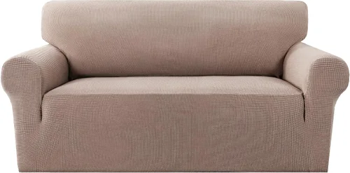 Miniatura 11 de MeilleMaison Funda elástica para silla reclinable, funda para sofá de 1 pieza con parte inferior elástica, lavable, protector de muebles Negro