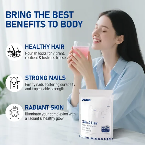 Miniatura 4 de Biotina 10000mcg, suplementos de biotina de alta pureza para mujeres y hombres, apoya el cabello y las uñas saludables, aumenta la energía celular