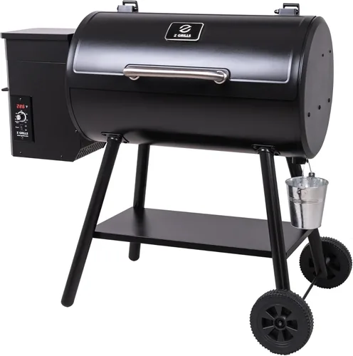 Miniatura 12 de Z GRILLS Parrilla de pellets de madera y ahumador, parrilla de barbacoa 8 en 1 para exteriores con controlador PID 3.0, área de cocción de 697 pies