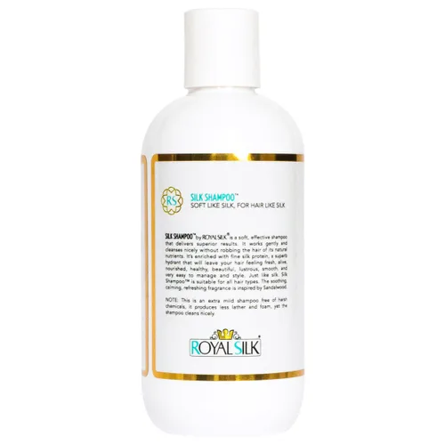 Miniatura 2 de Royal Silk El champú de seda original suave como la seda para el cabello como la seda. Ultra suave, calmante y suave. Todos los géneros, edades
