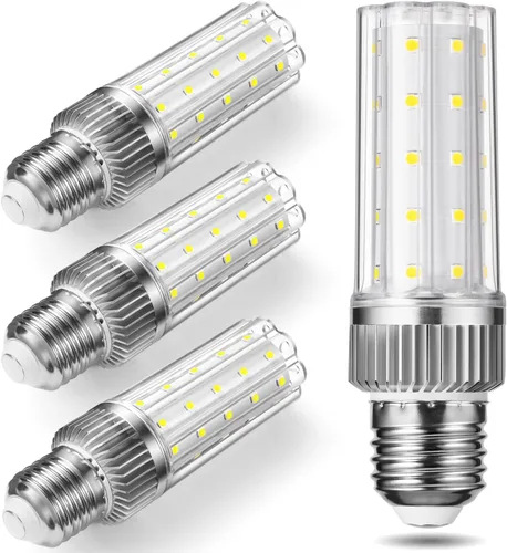 Miniatura 10 de Bombilla LED E12, bombillas LED de candelabro de 20 W, equivalente a 150 W, bombilla de araña blanca cálida de 2700 K, bombilla de ventilador