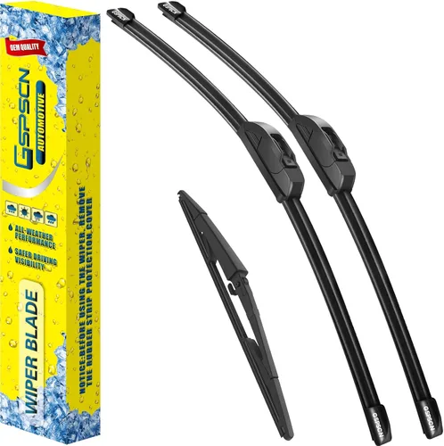 Miniatura 29 de GSPSCN 2 limpiaparabrisas de repuesto para Cooper R55, R56, R57, 2013, 2014, 2015, 19 + 18 pulgadas (juego de 2)