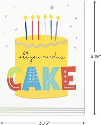 Miniatura 5 de Hallmark - Juego de tarjetas de cumpleaños, 24 tarjetas con sobres (letras arcoíris, el mejor día de todos)