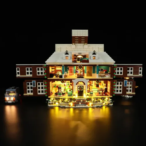 BRIKSMAX Kit de iluminación LED 2.0 para Lego Home Alone - Iluminación LED innovadora compatible con Lego Ideas 21330 - No incluye el set de Lego