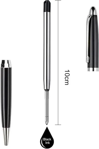 Miniatura 4 de EDSG Bolígrafos personalizados para hombres y mujeres, regalo personalizado, bolígrafos grabados para él, marido, papá, abuelo, bolígrafo Negro