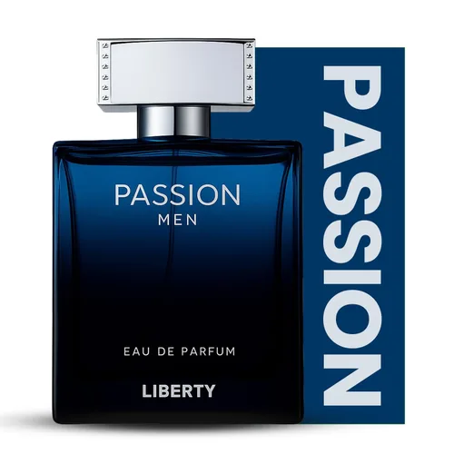 Liberty Eau De Parfum Luxury Passion para hombres, aroma picante audaz de larga duración, diseñado en Francia, colonia masculina que atrae