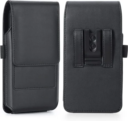 Miniatura 7 de BECPLT Funda de nailon para Galaxy Note 20 Ultra 5G S24+ para cinturón negro con clip para cinturón para iPhone 15 Pro Max 14 Pro Max 13 Pro Max 12