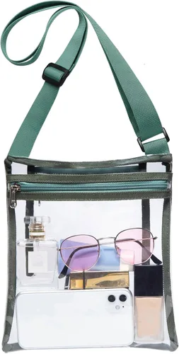 Miniatura 10 de Vorspack - Bolso transparente aprobado para estadios - Bolso cruzado de TPU para mujeres - Concierto