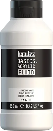 Miniatura 60 de Liquitex BASICS Pintura acrílica fluida, botella de 118ml (4 onzas), tono amarillo cadmio medio Tono medio amarillo cadmio