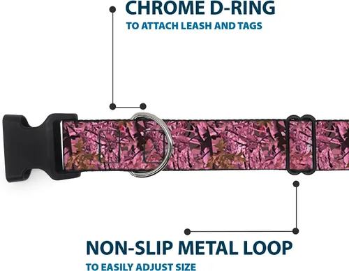 Miniatura 5 de BUCKLE-DOWN pc-w20301-nm camuflaje oliva collar de Clip de plástico