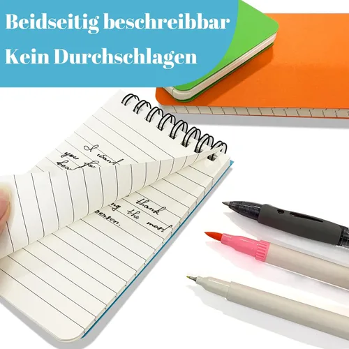 Miniatura 3 de OSIMIG Pocket Notebooks Set of 24 - Small 3x5 Spiral Notepads with Lined Pages