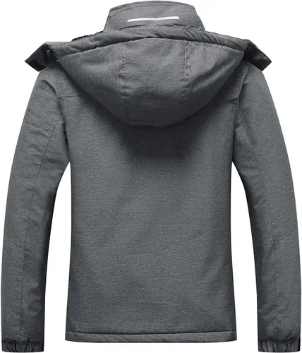 Miniatura 2 de Chaqueta de esquí impermeable para mujer con capucha