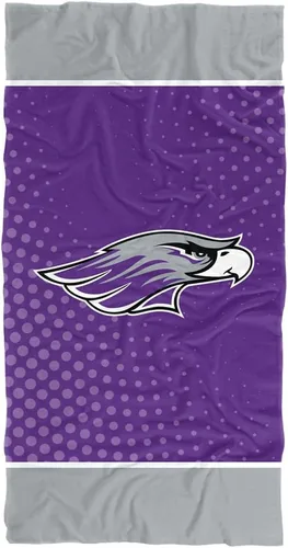 Miniatura 73 de LOGOVISION Manta Abilene Christian University, 30x60 Logo Dots CottonFront/PolyBackBeachTowel