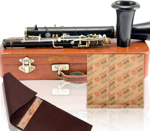 Miniatura 7 de Wisesorb Paquetes de control de humedad bidireccionales 49% para guitarras e instrumentos de madera - Absorbentes de humedad de 70g