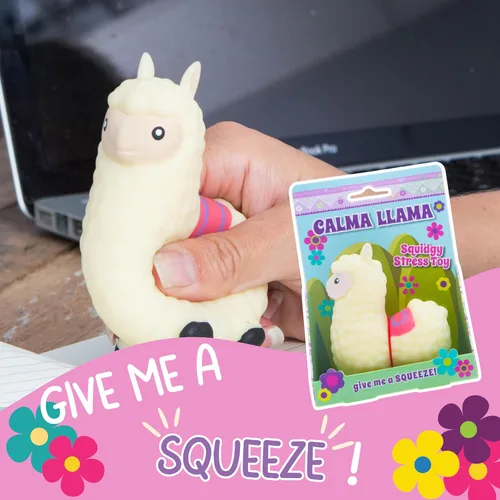 Miniatura 2 de Boxer Gifts Calma Llama Juguete Antiestrés Pelotas Antiestrés Únicas para Adultos y Adolescentes - Juguetes Sensoriales Blanditos de Animales
